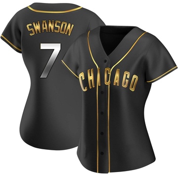 Atlanta Braves Jersey, Dansby Swanson 7 Cooperstown White Throwback Home  Jersey - Bluefink