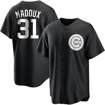 2105 Mens Majestic Chicago Cubs GREG MADDUX SEWN Baseball JERSEY All Sizes