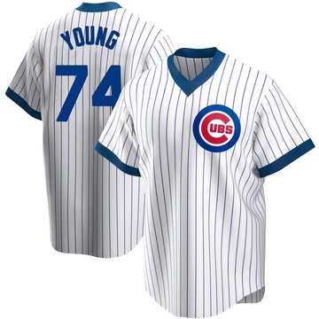 Jared Young Men's Nike White Chicago Cubs Home Authentic Custom Jersey