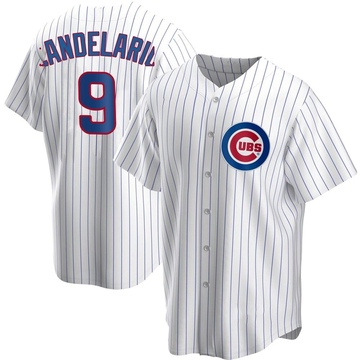 Jeimer Candelario Men's Nike White Chicago Cubs Home Authentic Custom Jersey