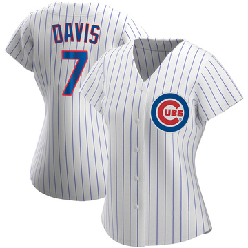 Jody Davis Signed Vintage Sand-Knit Cubs Jersey (JSA COA