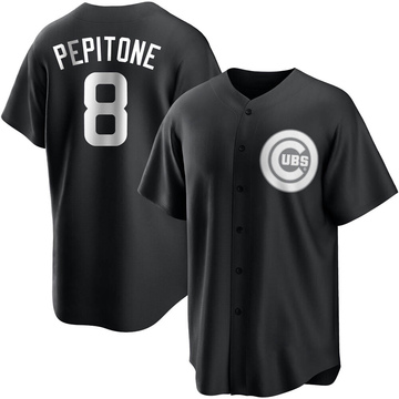 Joe Pepitone Men's Chicago Cubs 2021 City Connect Jersey - Navy Authentic