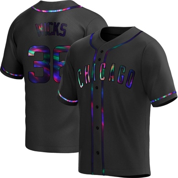 Jordan Wicks Men's Nike Gray Chicago Cubs Road Authentic Custom Jersey