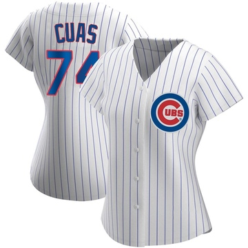 Jose Cuas Youth Nike White Chicago Cubs Home Replica Custom Jersey Size: Extra Large