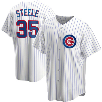 Justin Steele Chicago Cubs Men's Gray Roster Name & Number T-Shirt 