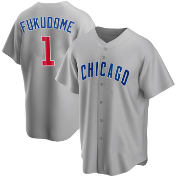 MLB Baseball Chicago Cubs Kosuke Fukudome Majestic Jersey Youth Long Sleeve  NWT