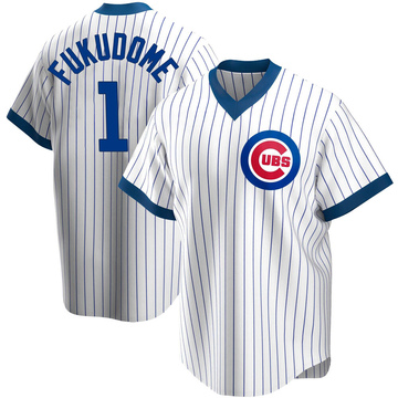 2008 CHICAGO CUBS FUKUDOME #1 MAJESTIC JERSEY (HOME) XL - Classic