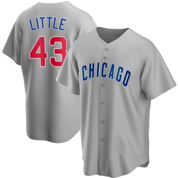 Replica Luke Little Youth Chicago Cubs Gray Road Jersey