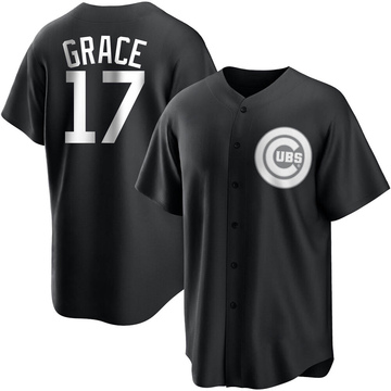 Mark Grace Men's Chicago Cubs 2021 City Connect Jersey - Navy Replica