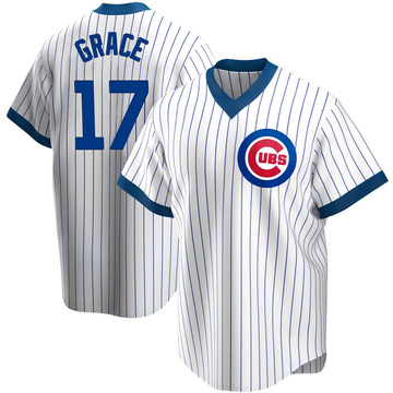 Mark Grace Chicago Cubs Youth Royal Backer Long Sleeve T-Shirt 