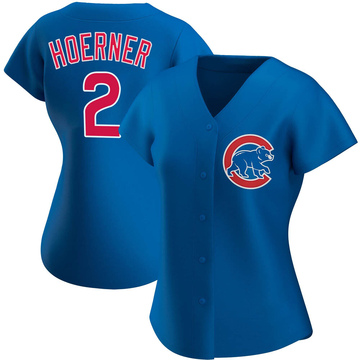 Nico Hoerner Chicago Cubs Home Pinstripe Men's Replica Jersey