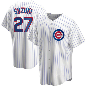 Seiya Suzuki Chicago Cubs WBC Visitor Baseball print Jersey Mizuno Size  Free NEW